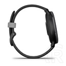 Garmin Vivoactive 5 Metallic okosóra (Metallic Black Aluminium Bezel with Black Case and Silicone)