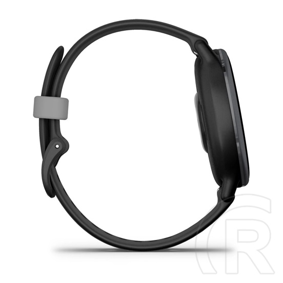 Garmin Vivoactive 5 Metallic okosóra (Metallic Black Aluminium Bezel with Black Case and Silicone)
