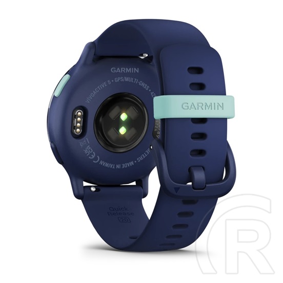 Garmin Vivoactive 5 Metallic okosóra (Metallic Navy Aluminium Bezel with Navy Case and Silicone)