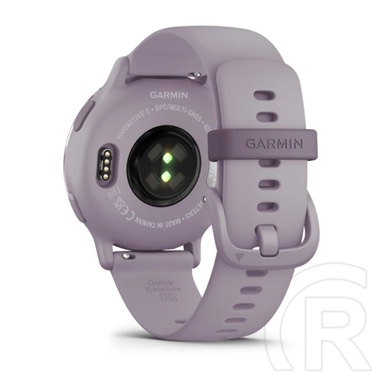 Garmin Vivoactive 5 Metallic okosóra (Metallic Orchid Aluminium Bezel with Orchid Case and Silicone)
