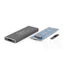 Gembird EE2280-U3C-01 külső ház (M.2, USB 3.0, fekete)