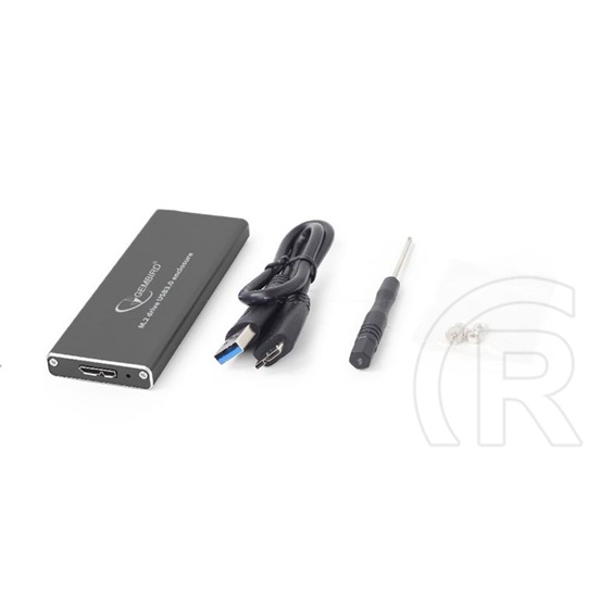 Gembird EE2280-U3C-01 külső ház (M.2, USB 3.0, fekete)
