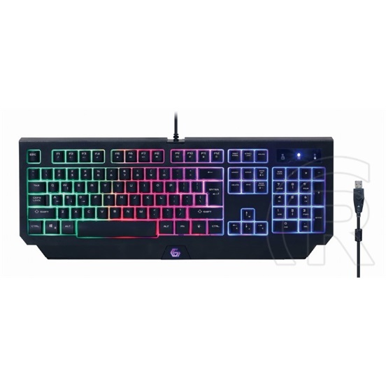 Gembird GGS-UMGL4-01-HU Phantom 4-in-1 Backlight gamer kit (HU, fekete)
