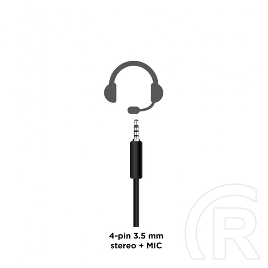 Gembird GHS-05-R Gaming fejhallgató (fekete/piros)