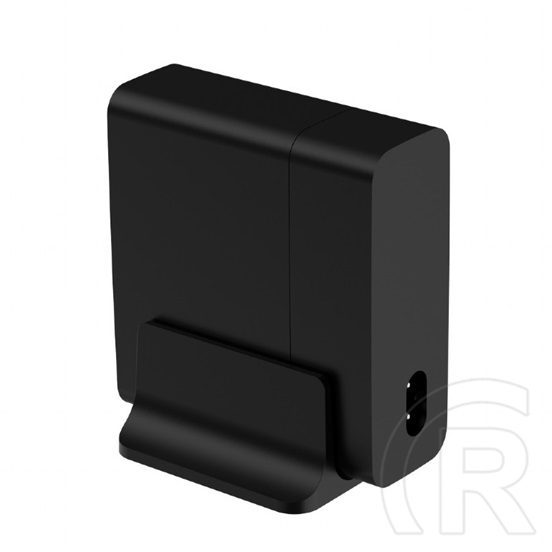 Gembird GaN hálózati töltő (2xUSB-A + 4xUSB-C aljzat, 75W, fekete)