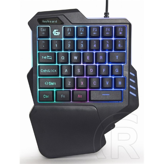 Gembird Ivar Twin billentyűzet + egér (US, USB, fekete)
