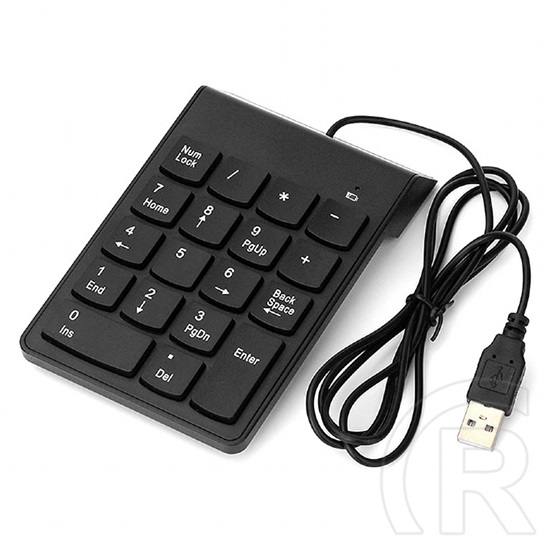 Gembird KPD-U-03 USB numpad (USB, fekete)