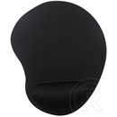 Gembird MP-ERGO-01 Mouse Pad with Wrist Support (fekete)