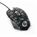 Gembird MUS-6B-GRAFIX-01 optical mouse (fekete)