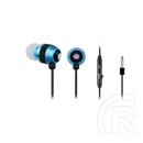 Gembird Metal fülhallgató (kék)
