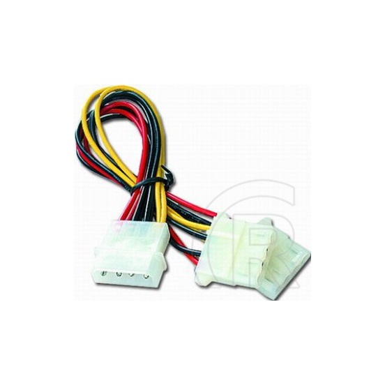 Gembird Molex (M) - 2 x Molex (F) tápátalakító kábel