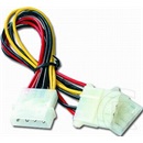 Gembird Molex (M) - 2 x Molex (F) tápátalakító kábel