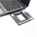 Gembird SATA HDD/SSD keret notebook optikai meghajtó helyére (9,5 mm)