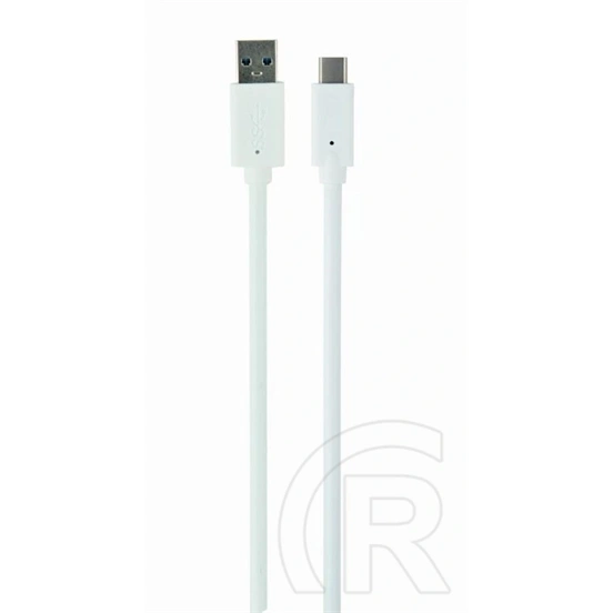 Gembird USB-A 3.0 - USB-C 3.2 Gen1 adatkábel (M/M, 0,5 m, fehér)