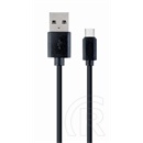 Gembird USB 2.0 kábel (A dugó / C dugó, 1 m, fekete)
