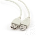 Gembird USB 2.0 hosszabbító kábel A-A 0,75 m