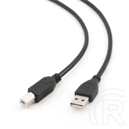 Gembird USB 2.0 kábel  (A dugó / B dugó, 1,8 m, fekete)