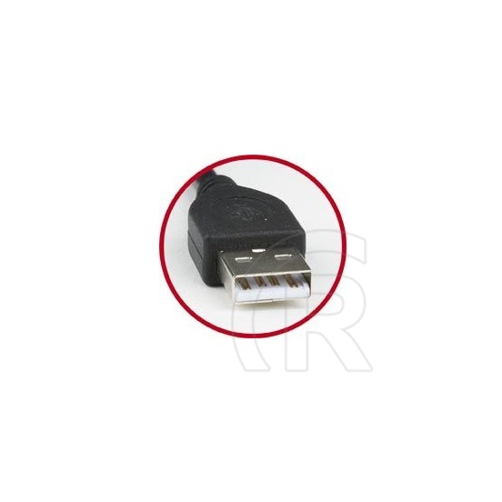 Gembird USB 2.0 kábel (A dugó / micro-B dugó, 1,8 m, fekete)