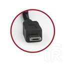Gembird USB 2.0 kábel (A dugó / micro-B dugó, 1,8 m, fekete)