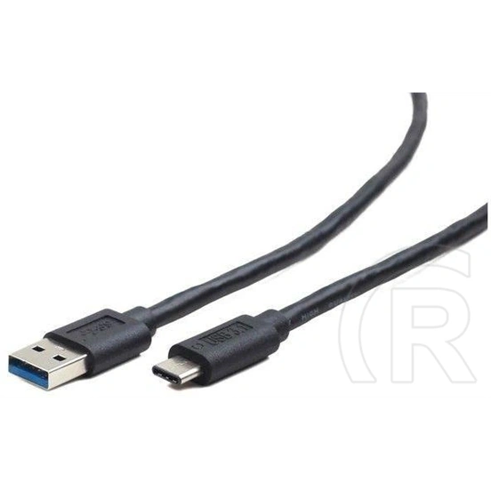 Gembird USB 3.0 kábel (A dugó / C dugó, 1,8 m, fekete)