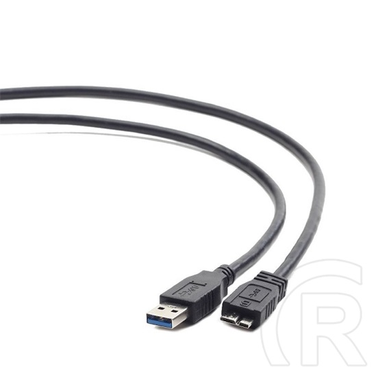 Gembird USB 3.0 kábel (A dugó / micro-B dugó, 0,5 m, lila)
