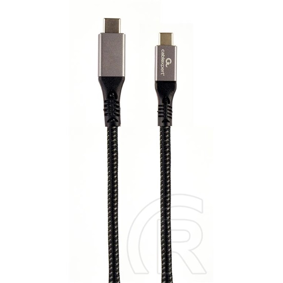 Gembird USB 3.2 adat- és töltőkábel (C dugó / C dugó, 1,5 m, 100W, 20 Gbps)