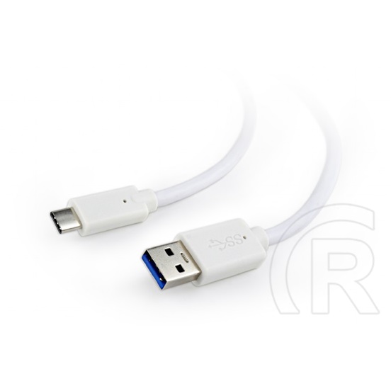 Gembird USB 3.0 kábel (A dugó / C dugó, 1,8 m, fehér)