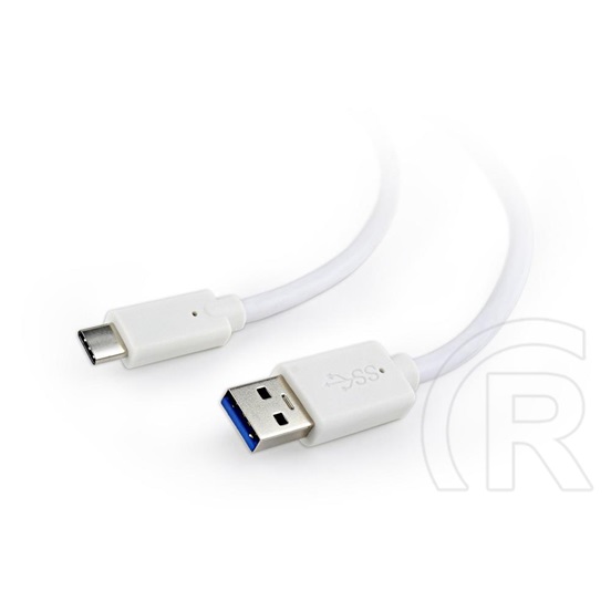 Gembird USB 3.0 kábel (A dugó / C dugó, 1 m, fehér)