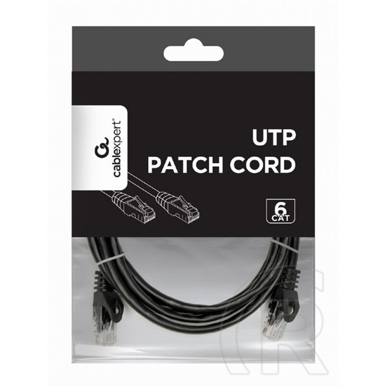 Gembird UTP CAT6 patch kábel 2 m (fekete)