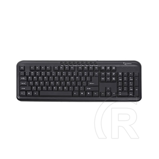 Gembird 103 billentyűzet (orosz,angol USB, fekete)