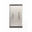 Gembird külső ház (2,5" SATA, USB 3.0, fekete-fehér)