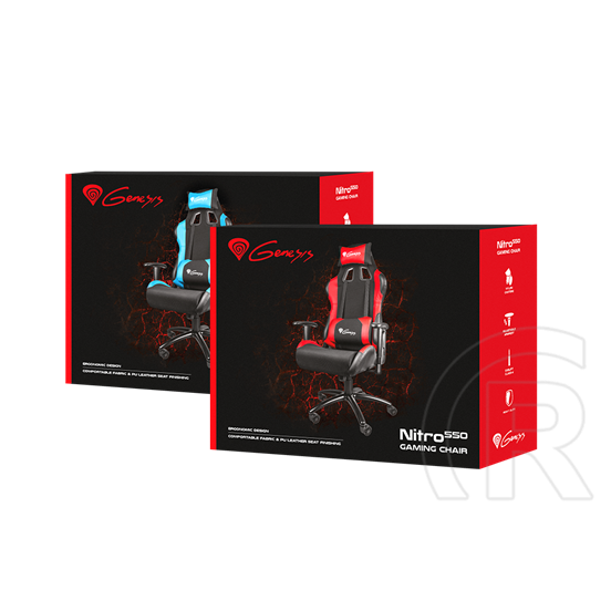 Genesis Nitro 550 Gaming szék (fekete-piros)