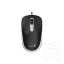 Genius DX-123 vezetékes egér (fekete/szürke)