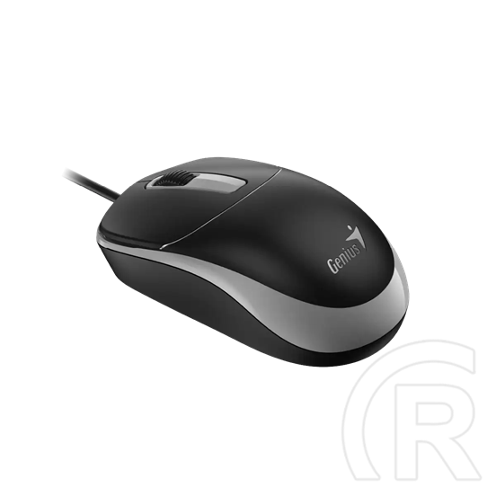 Genius DX-123 vezetékes egér (fekete/szürke)