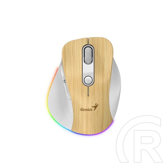 Genius Ergo 9000S Pro vezeték nélküli Bluetooth egér Pine Wood