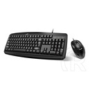 Genius KM-200 SMART billentyűzet + egér (HU, USB, fekete)