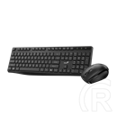 Genius KM-8206S vezeték nélküli billentyűzet + egér (HU, fekete)