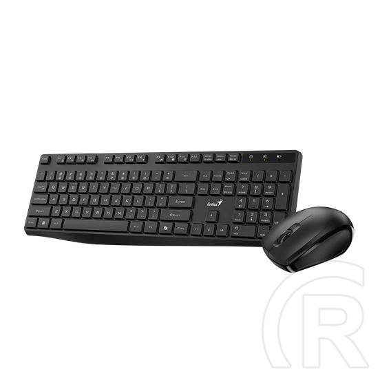 Genius KM-8206S vezeték nélküli billentyűzet + egér (HU, fekete)