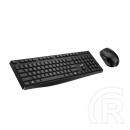 Genius KM-8206S vezeték nélküli billentyűzet + egér (HU, fekete)
