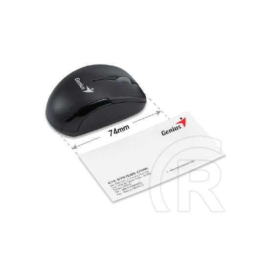 Genius Micro Traveler V2 egér (USB, fekete)