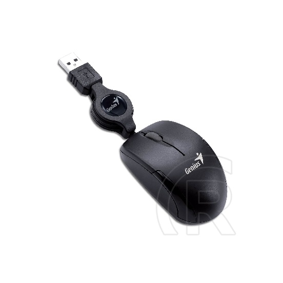 Genius Micro Traveler V2 egér (USB, fekete)
