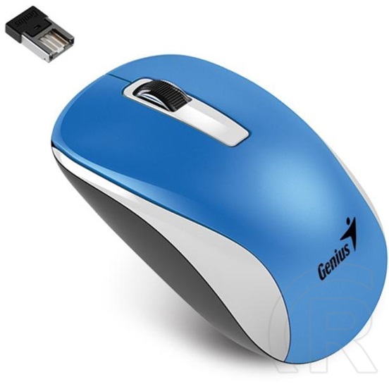Genius NX-7010 cordless optikai egér (USB, kék)