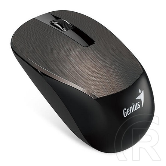 Genius NX-7015 cordless optikai egér (USB, sötétbarna)