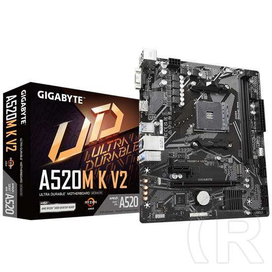 Gigabyte A520M K V2 (mATX, AM4)