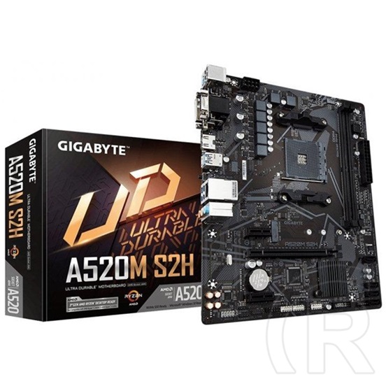 Gigabyte A520M S2H (mATX,  AM4)