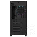 Gigabyte AC400G (midi torony, ATX, üvegfalú, tápegység nélkül, fekete)