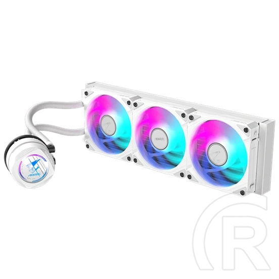 Gigabyte Aorus Waterforce II 360i CPU vízhűtés (360 mm, 3×120 mm ARGB ventilátor, 800-2300 RPM, pumpa 1600-3400 RPM)