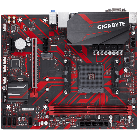 Gigabyte B450M Gaming (mATX, AM4)