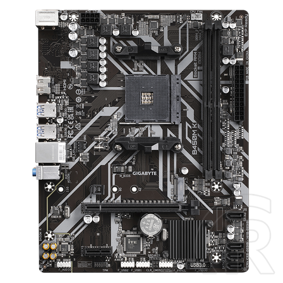 Gigabyte B450M K (mATX, AM4)