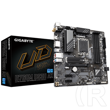 Gigabyte B760M DS3H AX DDR5 (mATX, LGA 1700)